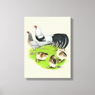 Yokohama Silver Family Canvas Print