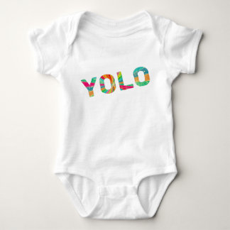 Yolo baby bodysuit