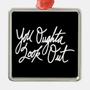 YOLO by Love Me Metal Tree Decoration