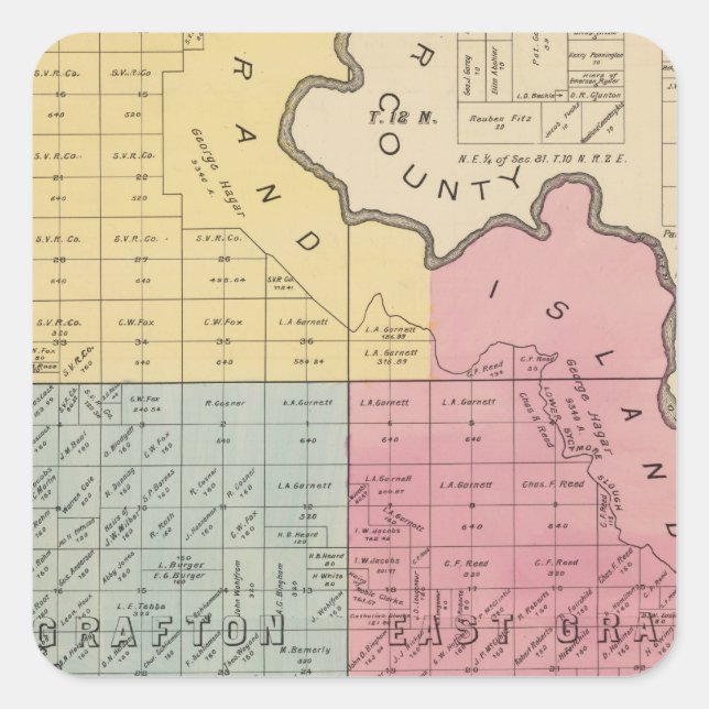 Yolo County 3 Square Sticker (Front)