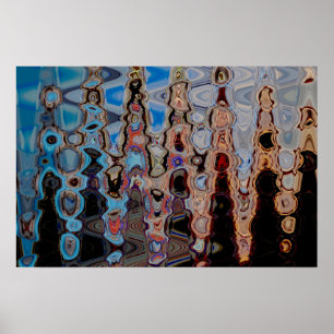 Yolo County Fair Abstract 3, 2017 SVP Images Poster
