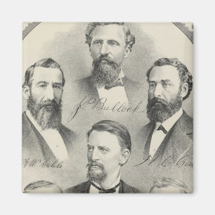 Yolo County lithographed portraits Magnet