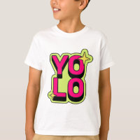 YOLO Funky Print