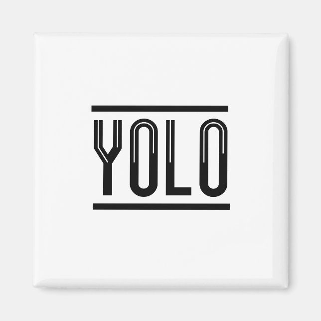 YOLO MAGNET (Front)