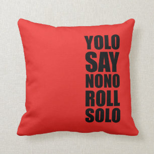 YOLO Roll Solo Cushion