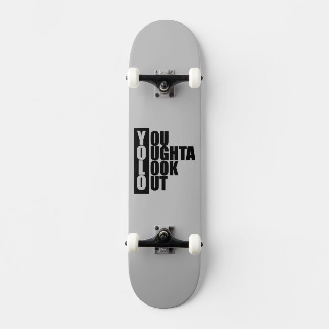YOLO Vertical Box Skateboard (Front)
