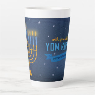 Yom Kippur Latte Mug