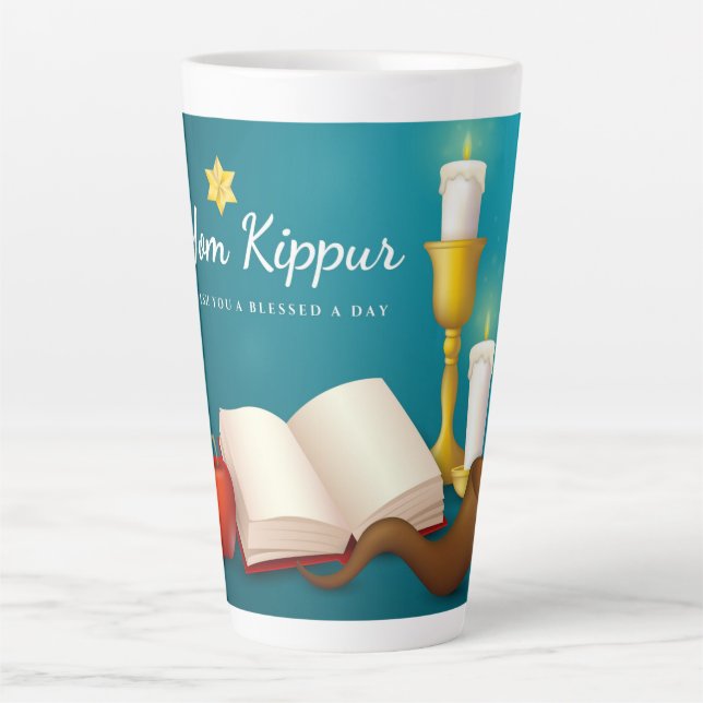 Yom Kippur  Latte Mug (Front)