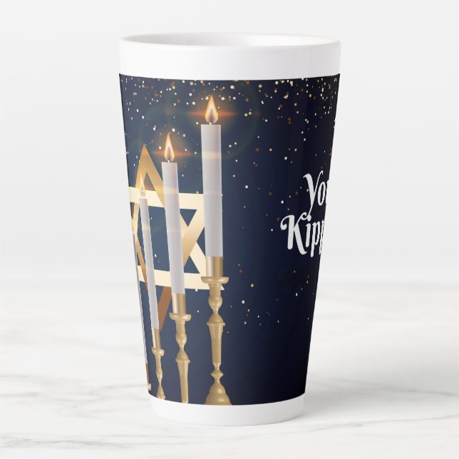 Yom Kippur  Latte Mug (Front)