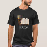 Yom Kippur Menorah Shofar Fasting Pray Sleep T-Shirt<br><div class="desc">Yom Kippur Menorah Shofar Fasting Pray Sleep.</div>