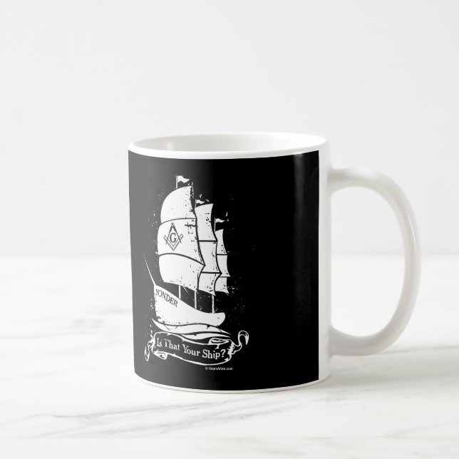 Yonder Coffe Mug 11oz Black (Right)
