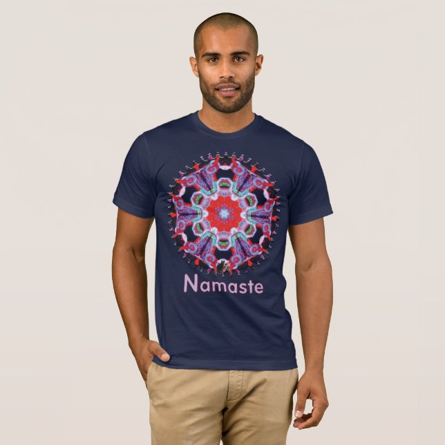 Yonder Namaste Kaleidoscope T-Shirt (Front Full)