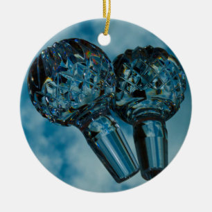 Yonder to the Crystal Blue Skies Ceramic Tree Decoration