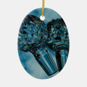 Yonder to the Crystal Blue Skies Ceramic Tree Decoration
