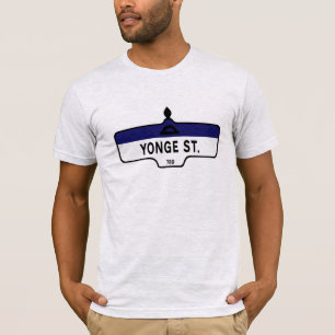 Yonge Street, Toronto Street Sign T-Shirt