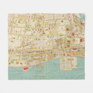 Yonkers Atlas Fleece Blanket