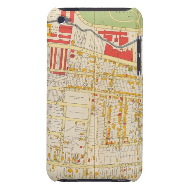 Yonkers Atlas Map 2 iPod Touch Case-Mate Case (Back)
