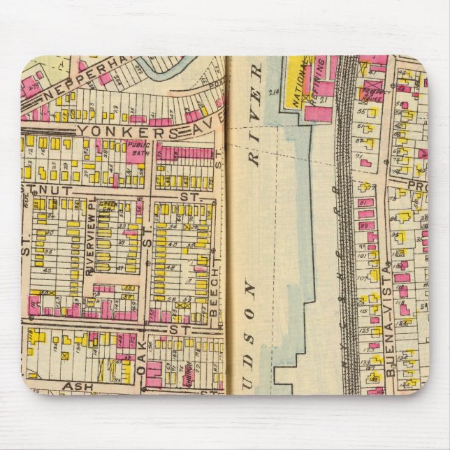 Yonkers, New York 14 Mouse Pad (Front)
