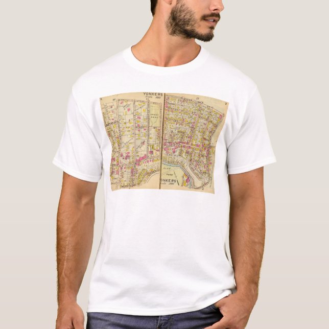 Yonkers, New York 15 T-Shirt (Front)
