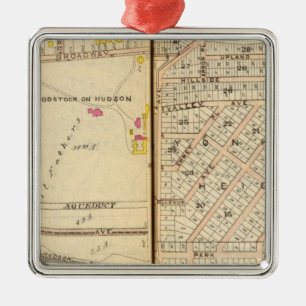 Yonkers, New York 8 Metal Tree Decoration