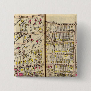 Yonkers, New York 9 15 Cm Square Badge
