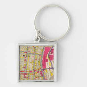 Yonkers New York Atlas Key Ring