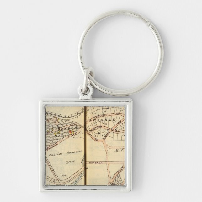 Yonkers, New York Key Ring (Front)
