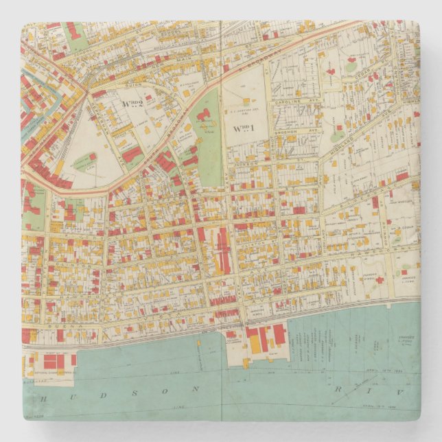 Yonkers New York Stone Coaster (Front)