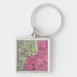 Yonkers, NY Atlas Key Ring