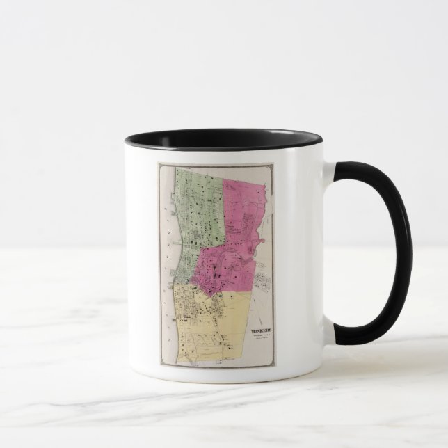 Yonkers, NY Atlas Mug (Right)