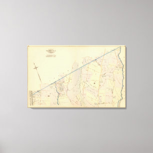 Yonkers wards 3-4, New York 2 Canvas Print