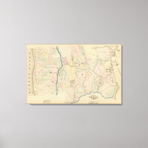 Yonkers wards 3-4, New York Canvas Print