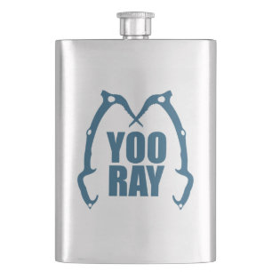 Yoo Ray (Ouray) Ice Climbing Hip Flask