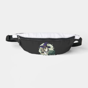 Yooouuu Ghosts Beagle Dog Purple Witch Hat Hallowe Bum Bags