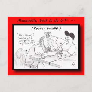 Yooper Facelift Postcard