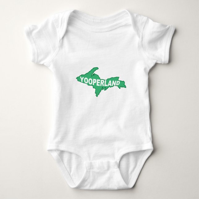 Yooperland Baby Bodysuit (Front)