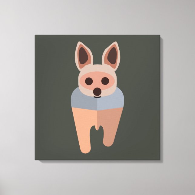 Yor-Ki Clupkitz Canvas Print (Front)