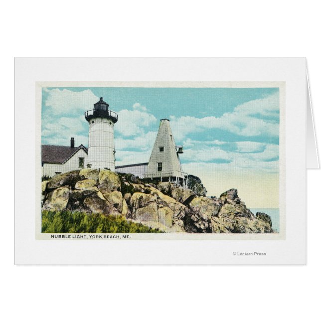 York Beach View of the Nubble Lighthouse (Front Horizontal)
