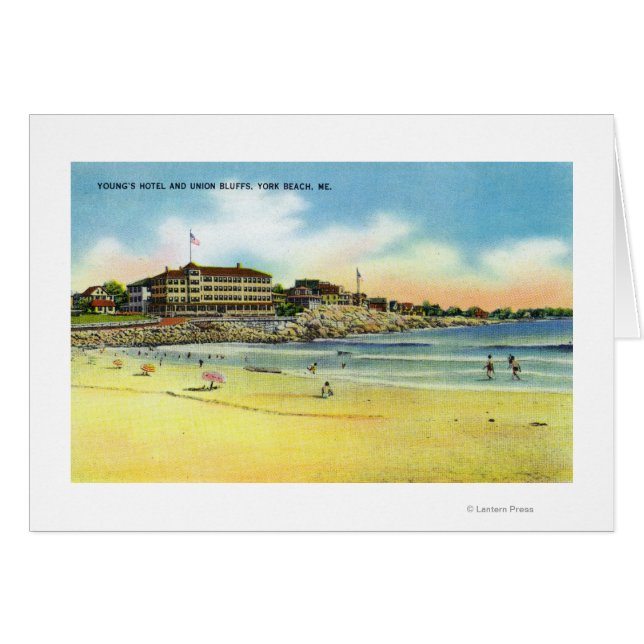 York Beach View of Young's Hotel and Union (Front Horizontal)