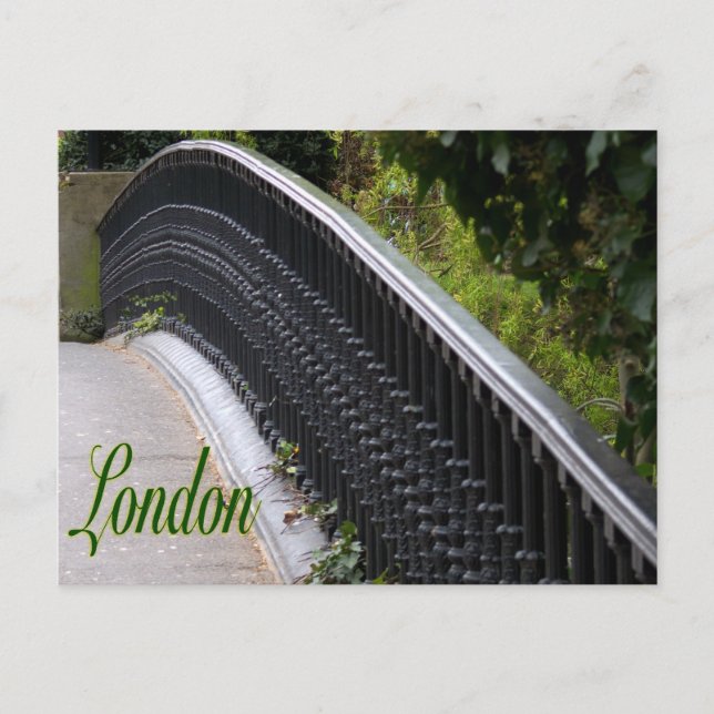 York Bridge-London-England Postcard (Front)