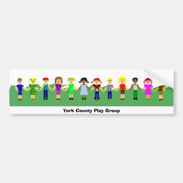 York County Play Group 4 Bumper Sticker (Front)