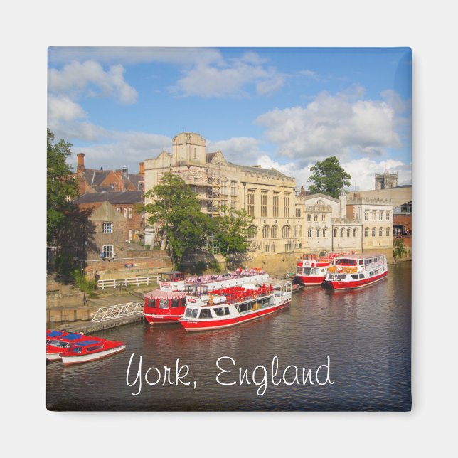 York, England Magnet (Front)