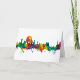 York England Skyline Card