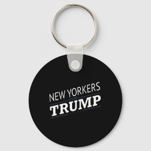 York For Trump 2024 - Second President Election Key Ring