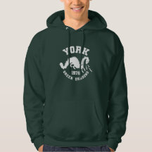 York Green Dragons 1976 Hooded Sweatshirt - Green