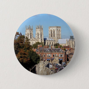 York Minster 6 Cm Round Badge