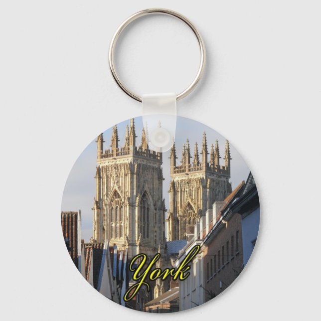 York Minster England Key Ring (Front)