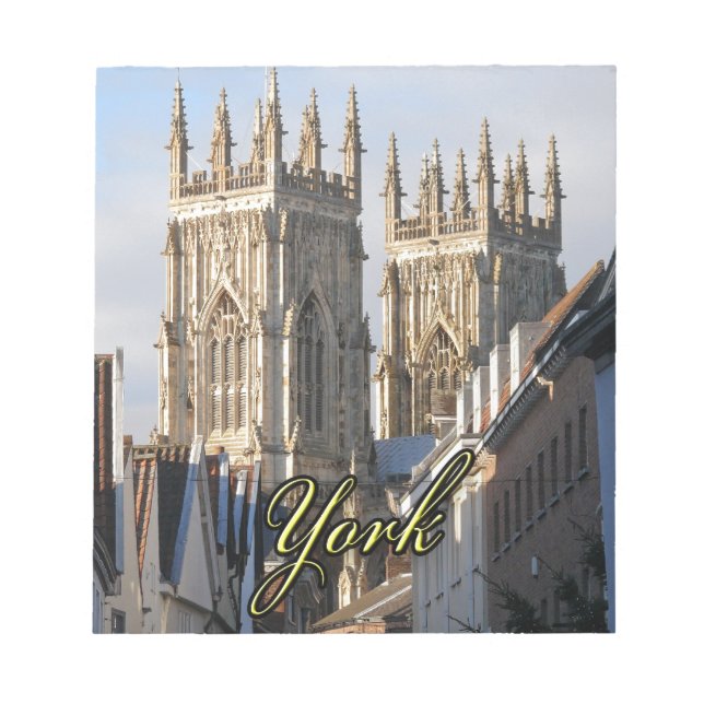 York Minster England Notepad (Front)