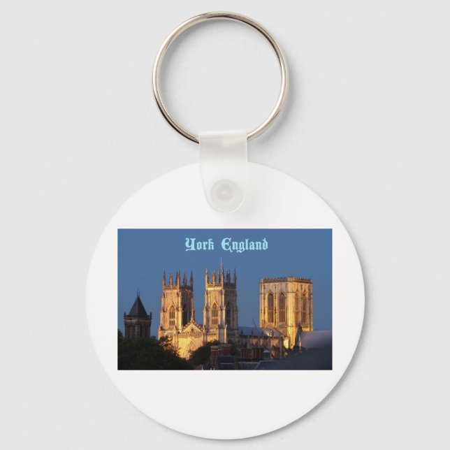 York Minster Key Ring (Front)