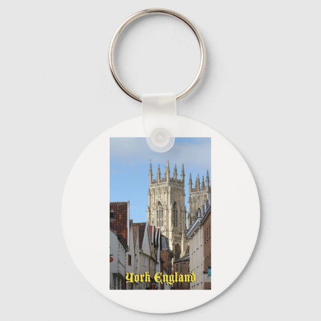 York Minster Key Ring (Front)